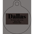 Custom Pet Name Plate (Engraving)