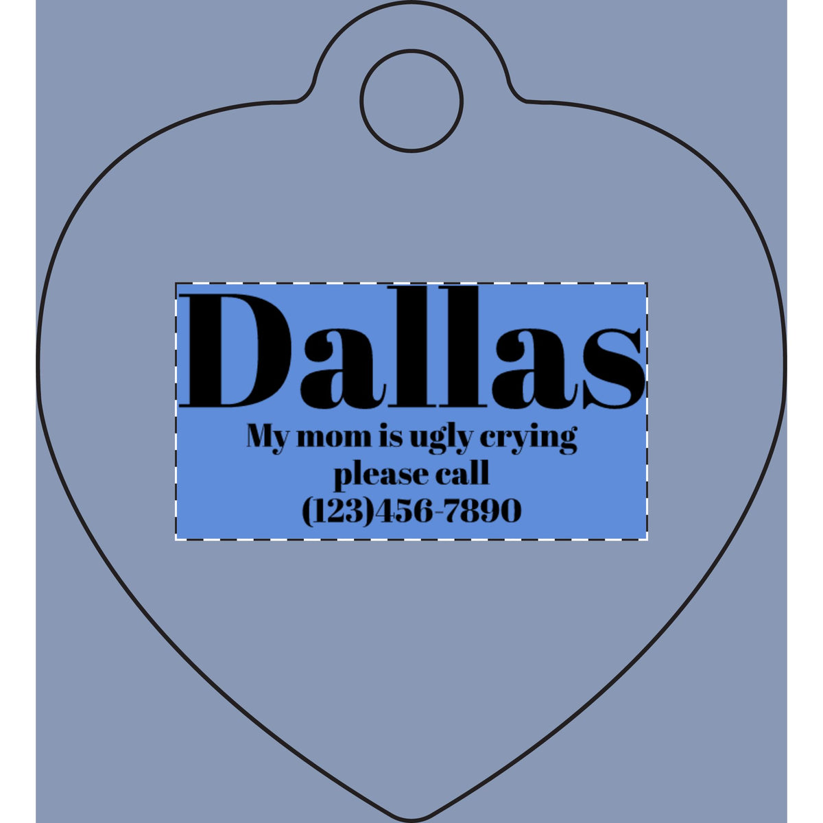 Custom Pet Name Plate (Engraving)